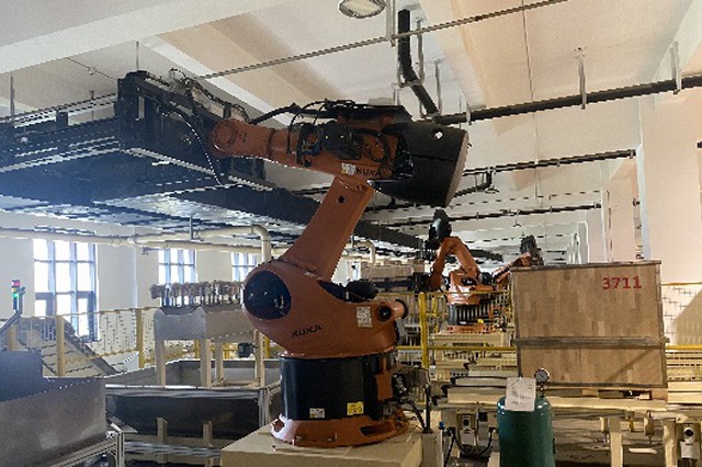 常德卷烟厂清扫机器人项目