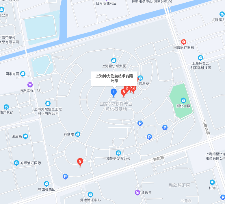 公司地址地图
